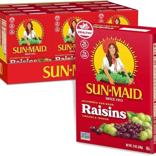 Sun-Maid  California Raisins Pack of 12