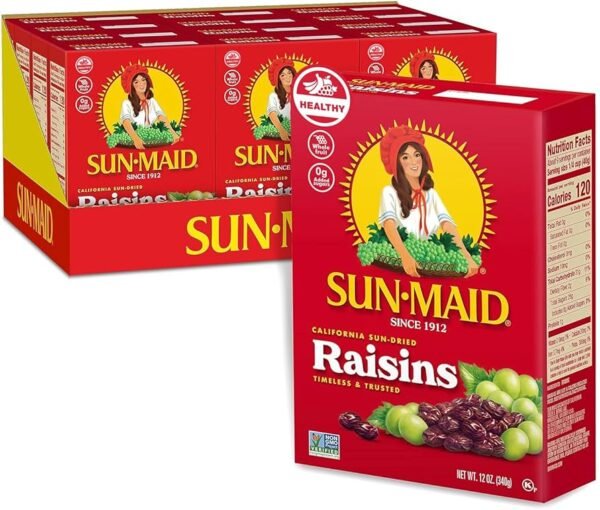 71fAYddw4aL._AC_UF894,1000_QL80_ Sun-Maid California Raisins Pack of 12