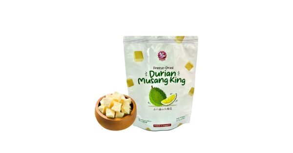 Freeze Dried Musang King Durian Cubes